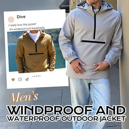 Alex™ | Veste d’extérieur imperméable et coupe-vent pour homme
